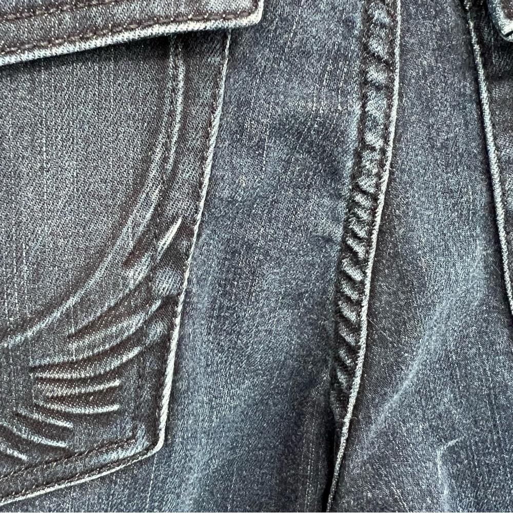 Rock & Republic Women's Size 8 Kasandra Stretch Bootcut Denim Jeans Studded READ - Picture 4 of 14